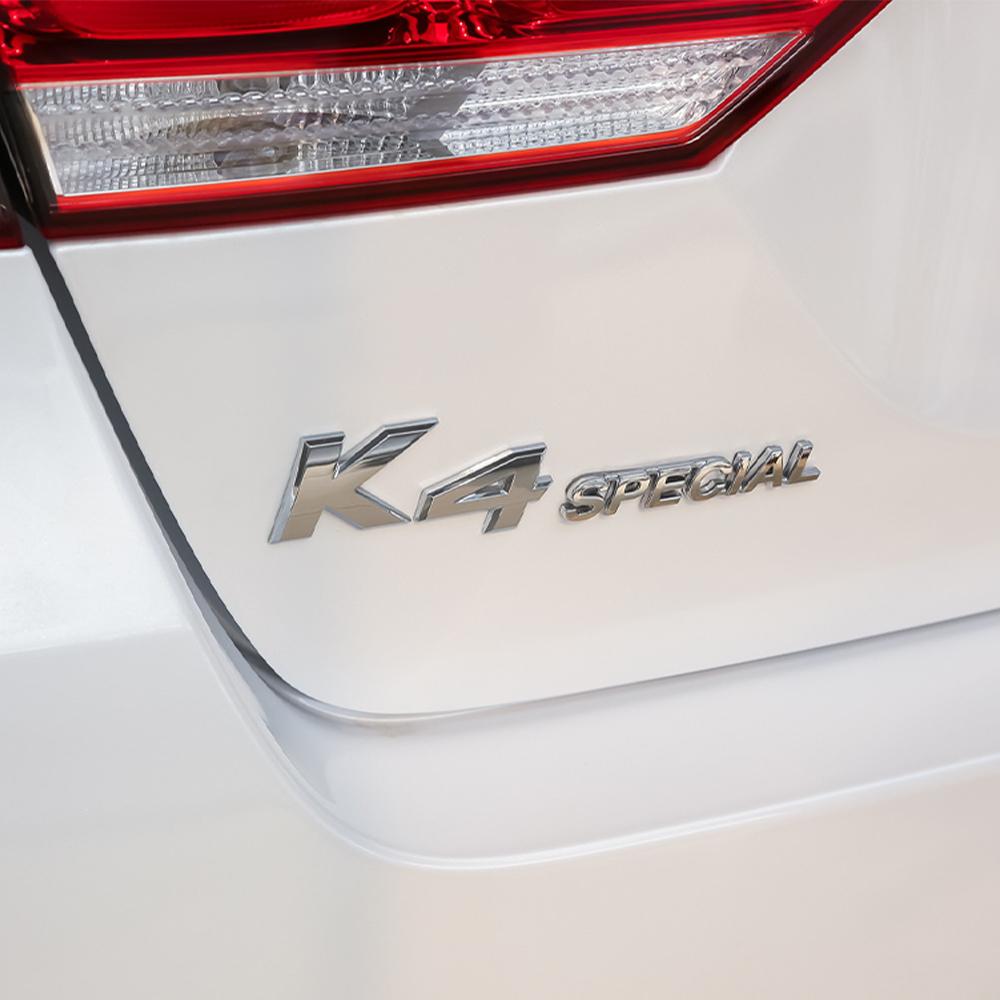 1pcs 11cm 14.4cm 3D Metal Letter Car Emblem Rear Trunk Badge Sticker Decal For Kia Exterior KX5 K5 K4 K3 Sportage 3 Accessories FS1