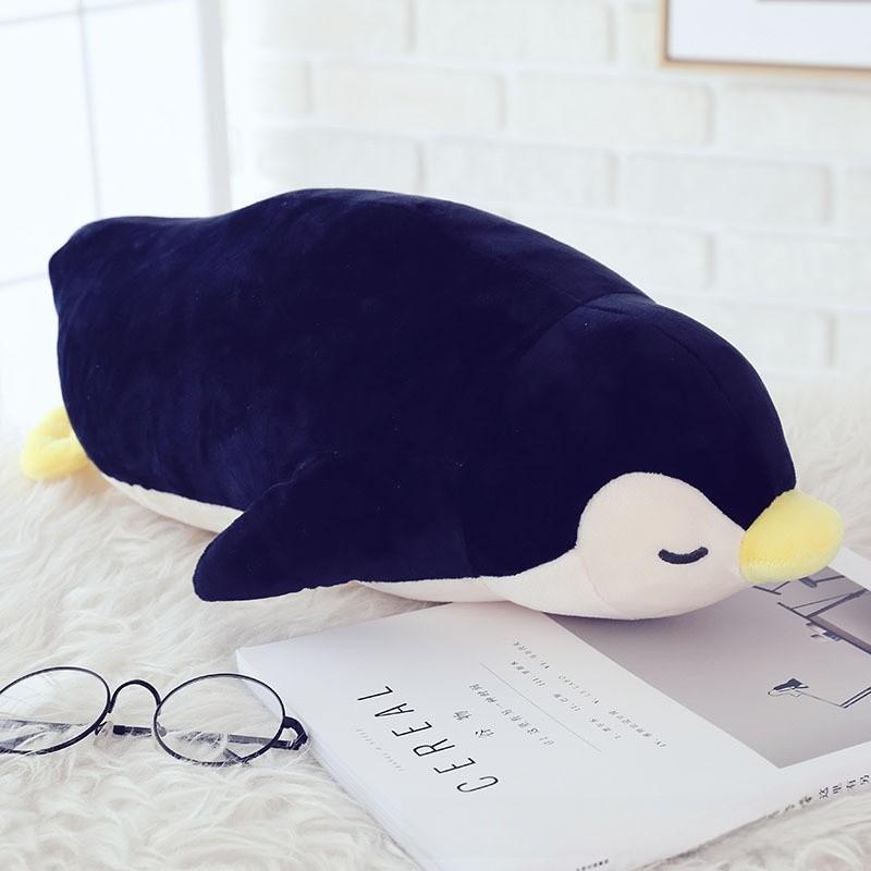 Adorabile Pinguino di Peluche Morbido Perfetto Per i Bambini Peluche Coccoloso Cuscino