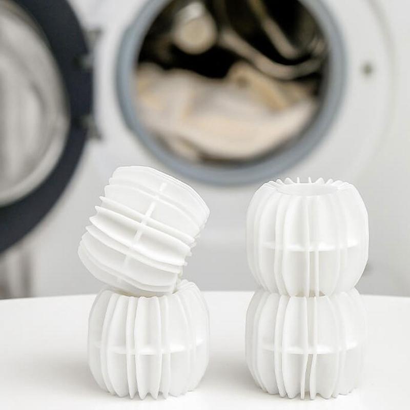 2pcs Silicone Laundry Balls Clothes Stain Removal And Knot Prevention Cleaning Ball Reusable Pet Hair Remover Cleaner Tools