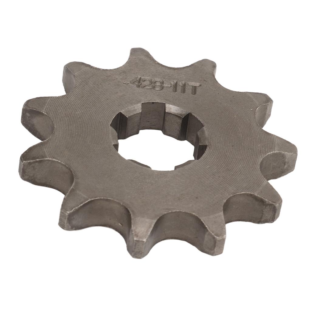 428 11T 17mm pastorek na kolo z uhlíkové oceli, snadno instalovatelný, robustní, univerzální, hnací převod motoru pro