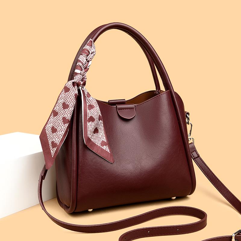 2024 Women's High-End Portable Bucket Messenger Bag