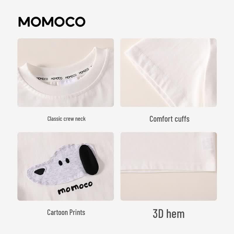 MOMOCO Boys' Summer Fashion T-shirt
