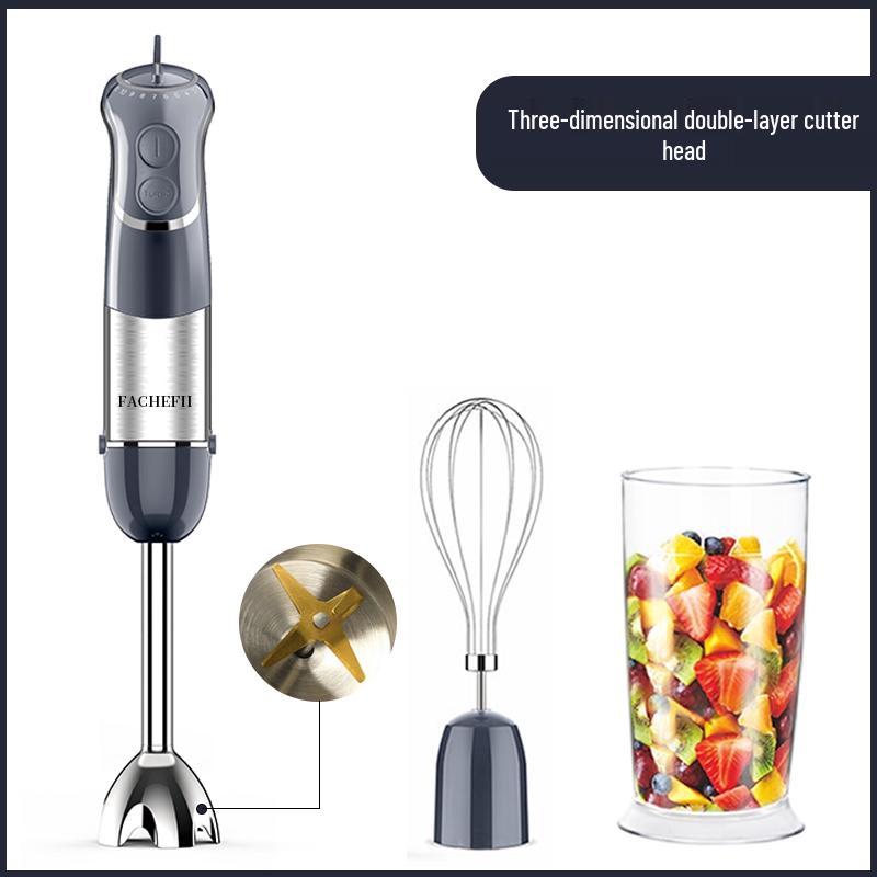 German Handheld Immersion Blender & Mixer for Baking, Glaze, Mousse, and More - Multifunctional & Commercial-Grade