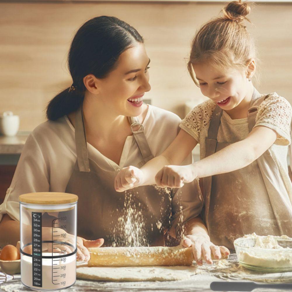 900ml Capacity Fermentation Container Wide Mouth Design Food Storage Tank  Fermentation Process