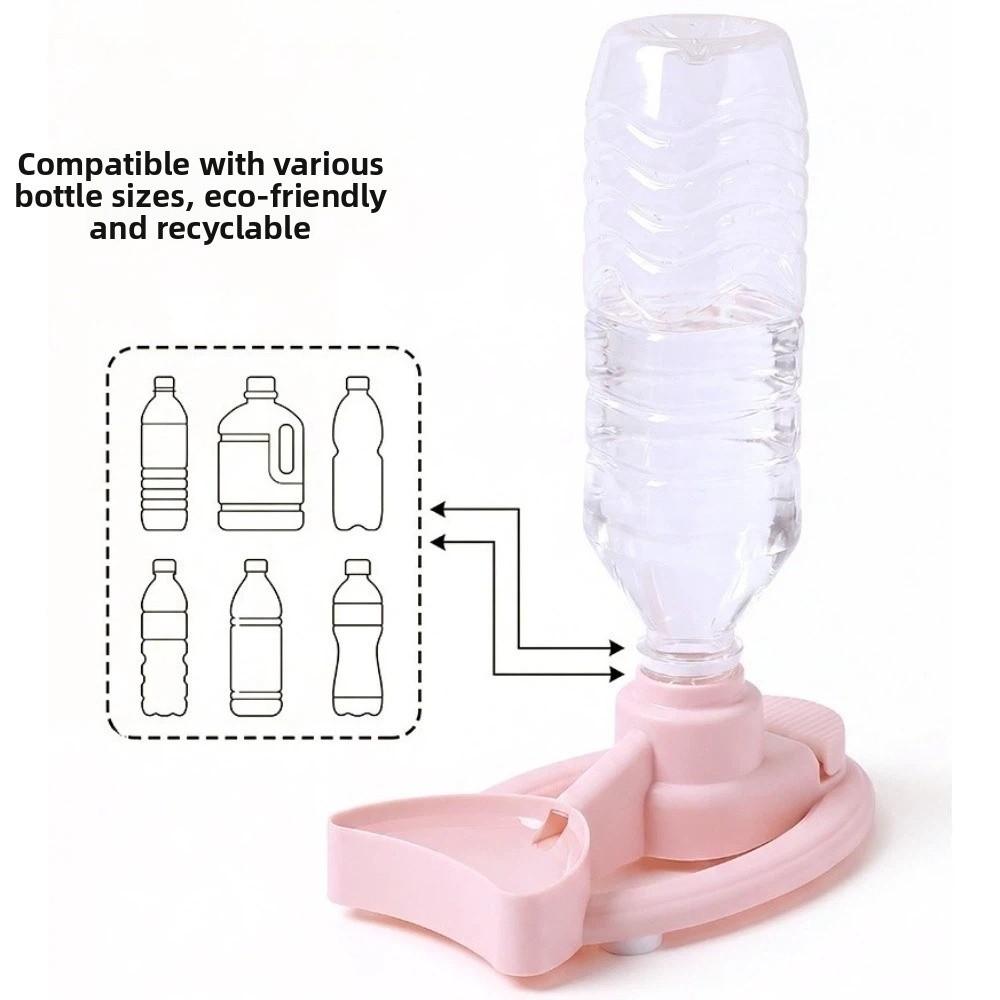 Stable Base Cat Drinking Machine Large Capacity Pet Drinking Station Cat Water Bowl Holder  Travel