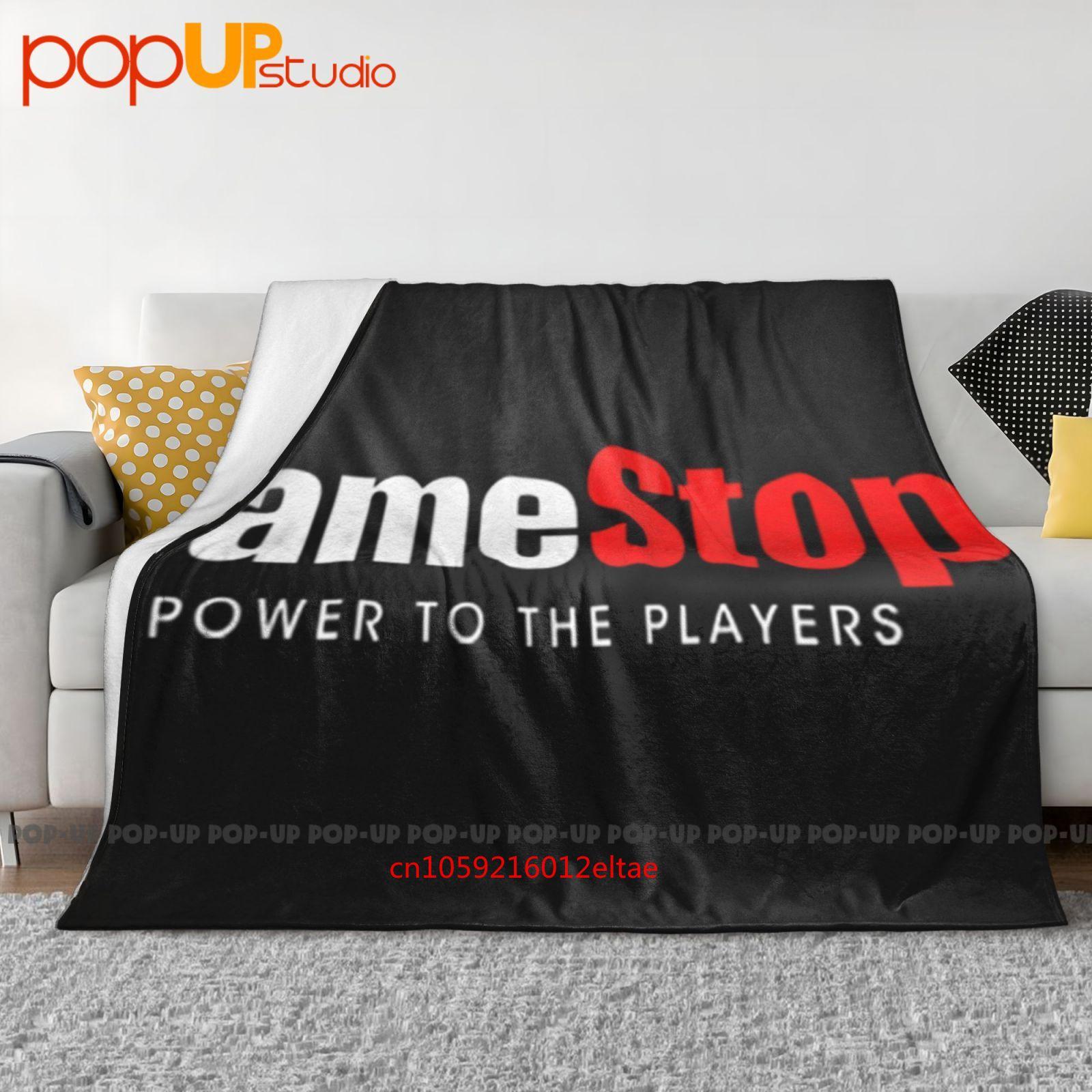 Gamestop Power To The Players Ultra-Soft Blanket Quilt Winter Sofa Cover Bed Covers Size: 75*100cm, Weight: 230 GSM