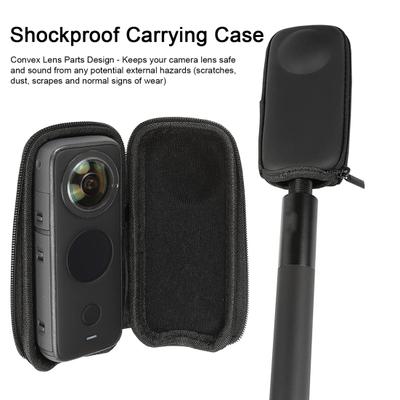 Action Camera Storage Bag Shock-Absorbing Lining Anti-Scratch Lens Card Slot Anti-Fall Rabbit Cage Storage Bag
