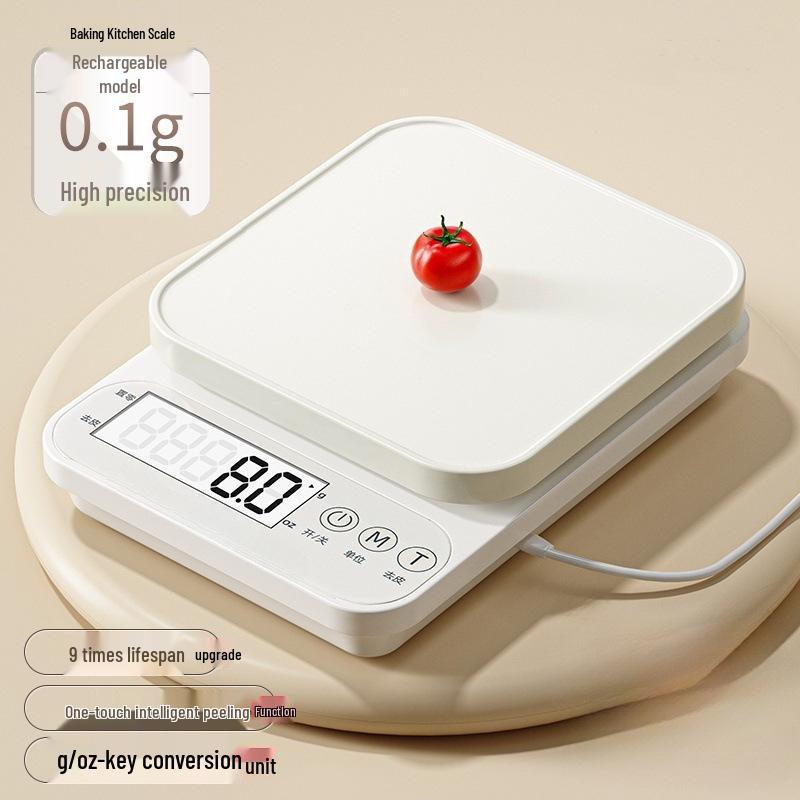Compact Kitchen Digital Gram Scale for Precise Baking and Food Weighing