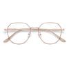 2PCS +100~ +400  Reading Glasses Presbyopia Glasses  Anti Blue Light Hyperopia Glasses Round Plain Color Frame Glasses