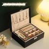 Three-Layer Acrylic Jewelry Box with Anti-Oxidation and Large Capacity Storage for Rings