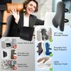 Long Back Support Pillow for Caravans Recliner Sitting, Memory Foam Cushion for Car Seat Office Chair, Desk Chair, Gaming Chair