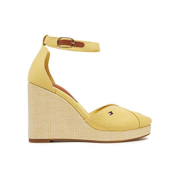 

Полуботинки Tommy Hilfiger Flag High Wedge Espad Closed Toe