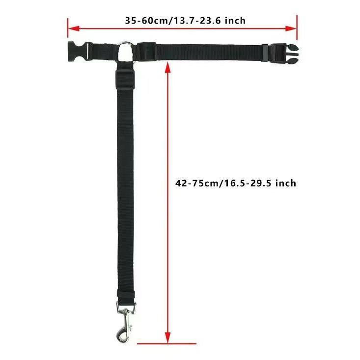 Pet Seat Belt & Retractable Escape-Proof Dog Leash