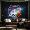 FC Viktoria Plzen Printed Tapestry – Wall Hanging for Bedrooms, Dorms, and Home Decor
