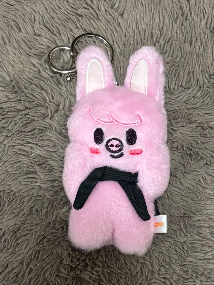 

[USED] SKZOO Magnetic Key Ring Banzai Plush Toy, Touekki, Changbin, 10cm
