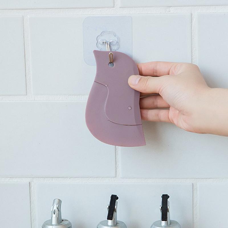 Household Kitchen Multifunctional Soft Scraper Dirt And Grease Cleaning Tool Silicone Scraper To Clean Pots And Oil Stains