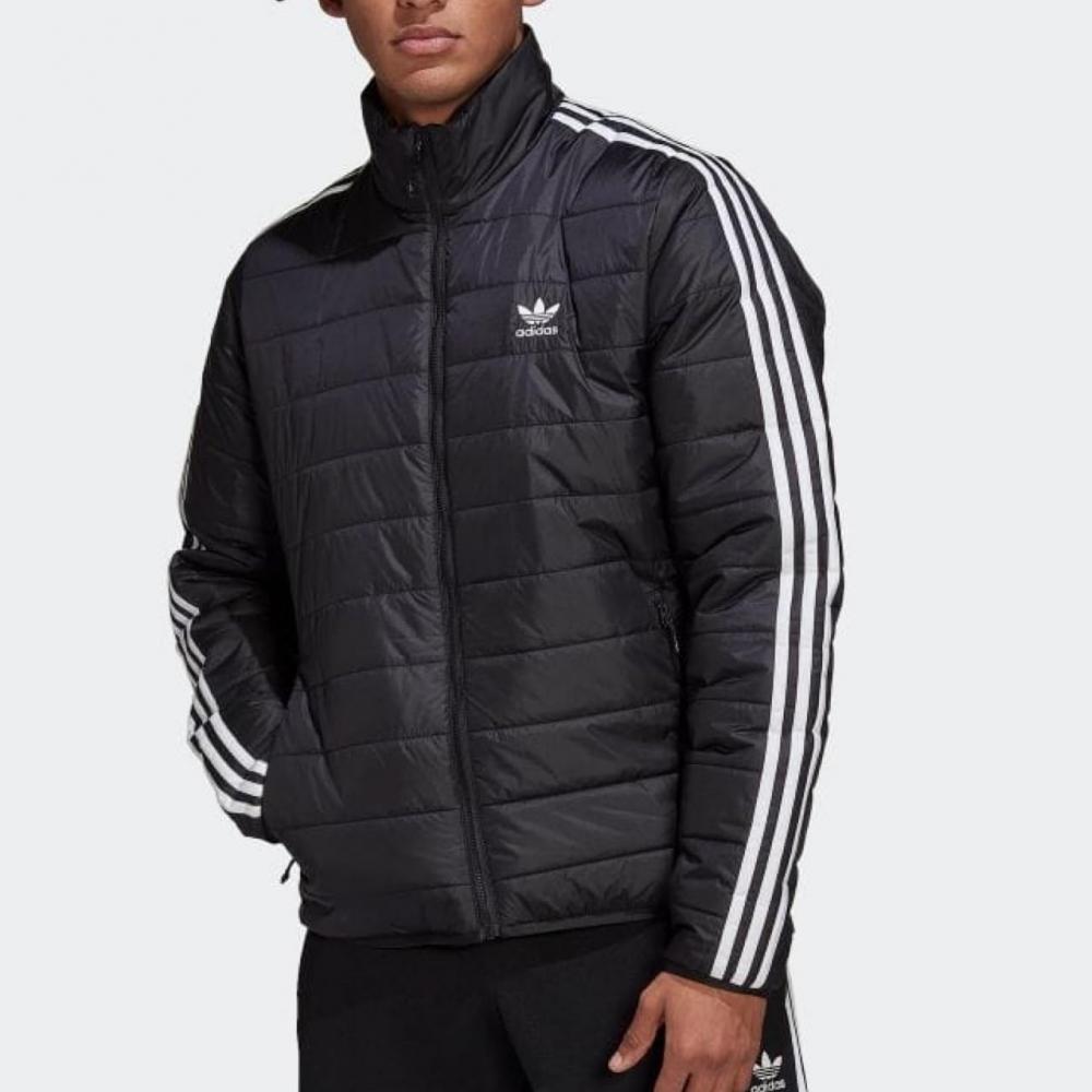 AdidaS OriginalS Padded Stand Collar Puffer Jacket Men S M cheSt 89 92cM