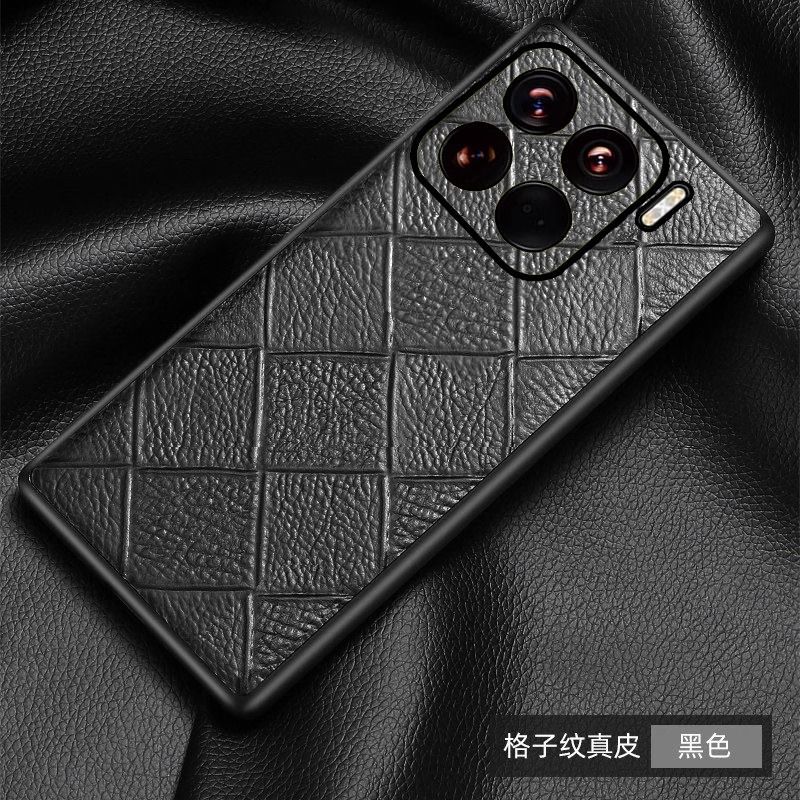 Genuine Leather Phone Case for Xiaomi 15 Ultra 14 13 11 Lite 12s Pro, Civi 3 2 1s Mix4 Crocodile Pattern Hard Protective Cover