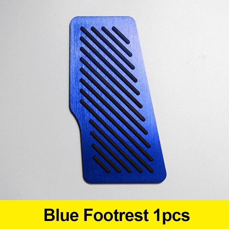 

Алюминиевый автомобильный чехол для педалей, топливный тормоз, подножки, накладки, пластина для Toyota Camry 70 V70 2018 2022, аксессуары Footrest Blue