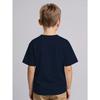 European Size Boys Round Neck Short Sleeved T Shirt with Letter Pattern