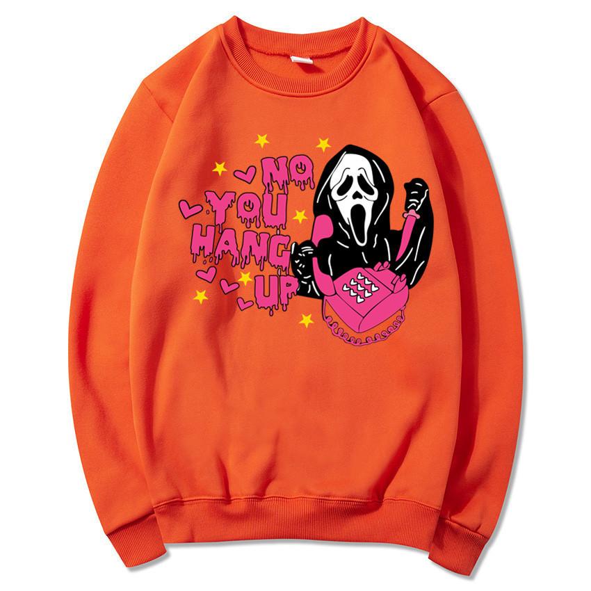 New Autumn and Winter Women's Clothing Crew Neck Fleece Sweater Crew Neck NOYOUHANGHP Letter Print