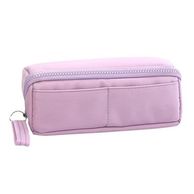 Pencil Pouch Large Capacity Pencil Case Durable and Easy To Clean with Stationery Zipper Pocket with Easy Grip Handle