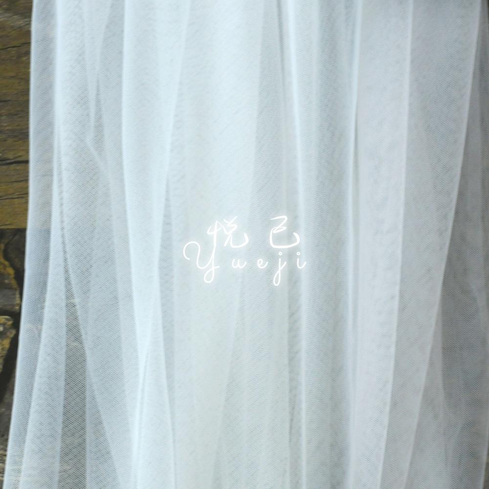 Pearl Tulle Off Shoulder Shrug Detachable Mesh Cape Wedding Dress Cover Up Bridal Photo Shoot Evening Party See-through Shoulder Wrap