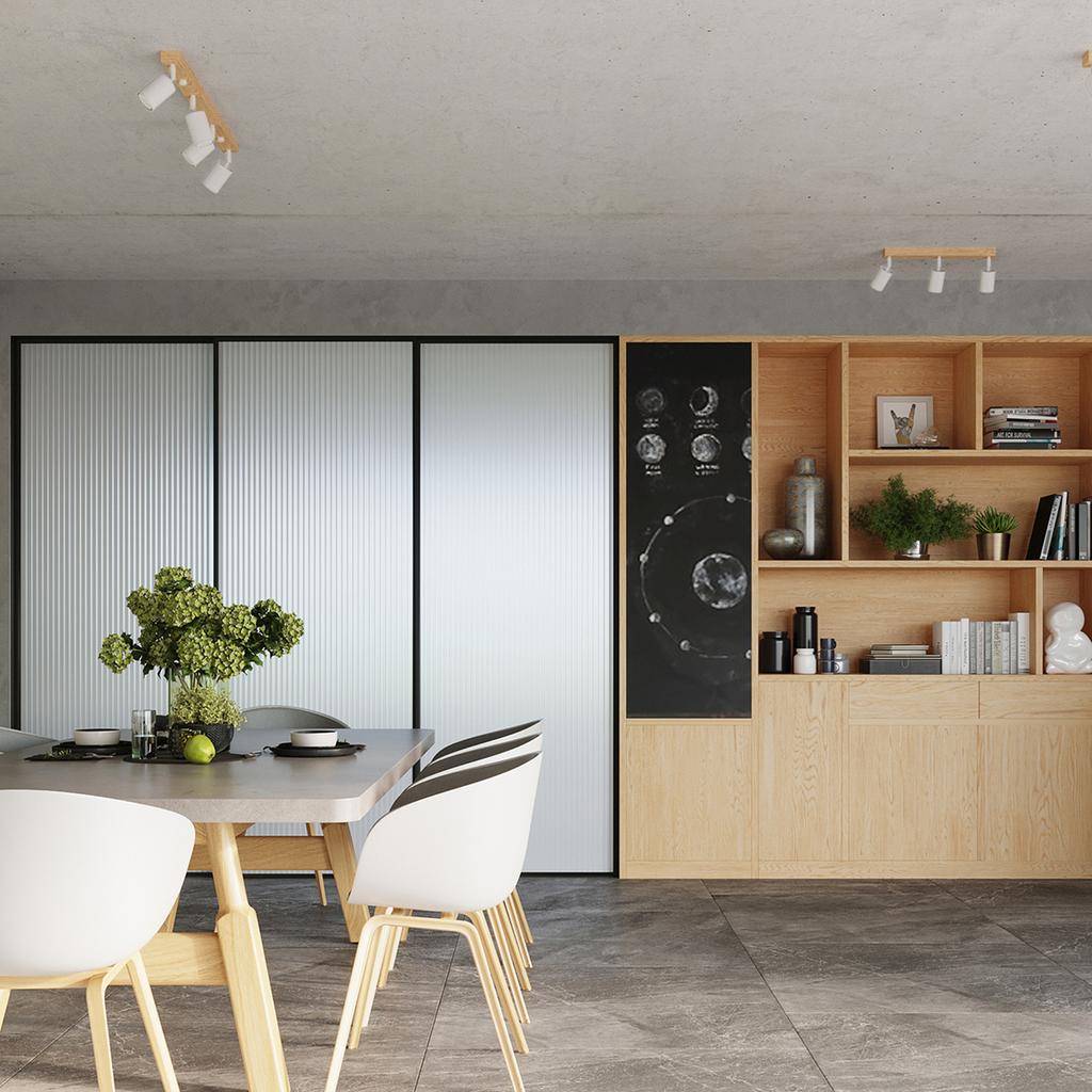 Kinkiet Tundra 1 Gu10 Biały Wood Lumilo 12.423.85