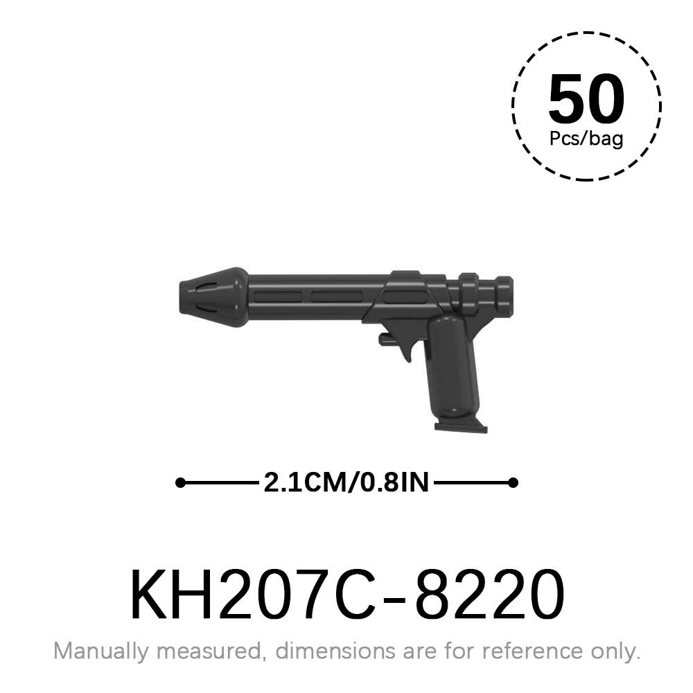 50pcs/lot Military Weapons Set SWAT WW2 Action Figures Parts MOC Bricks Star WW2 Corps Gun Accessories Building Blocks Kids Toys