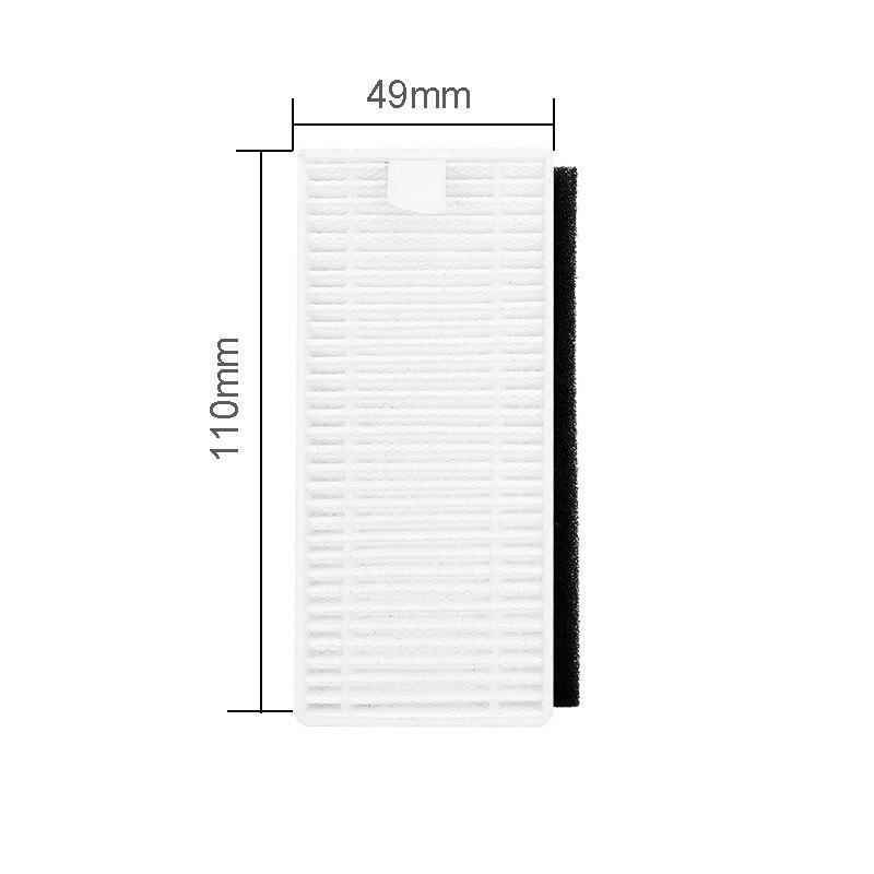 Replacement Hepa Filter Side Brush for Lefant M200/M201/M501/M520/M571/T700 Robotic Vacuum Cleaner Spare Parts