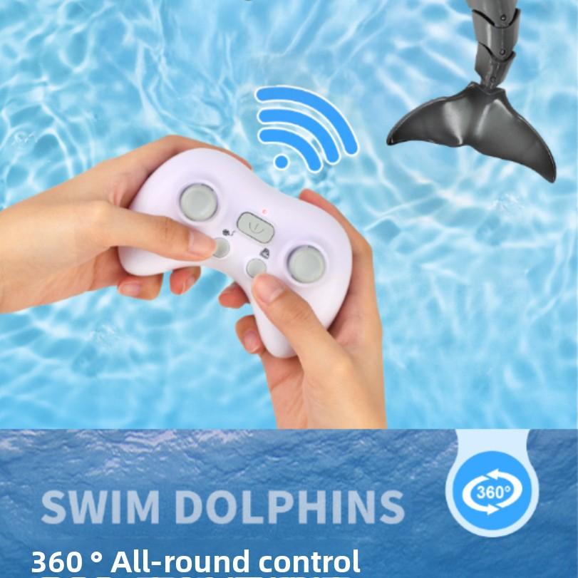 T11 remote-controlled shark charging bionic electric robotic fish simulation swaying fish summer children's water play toy
