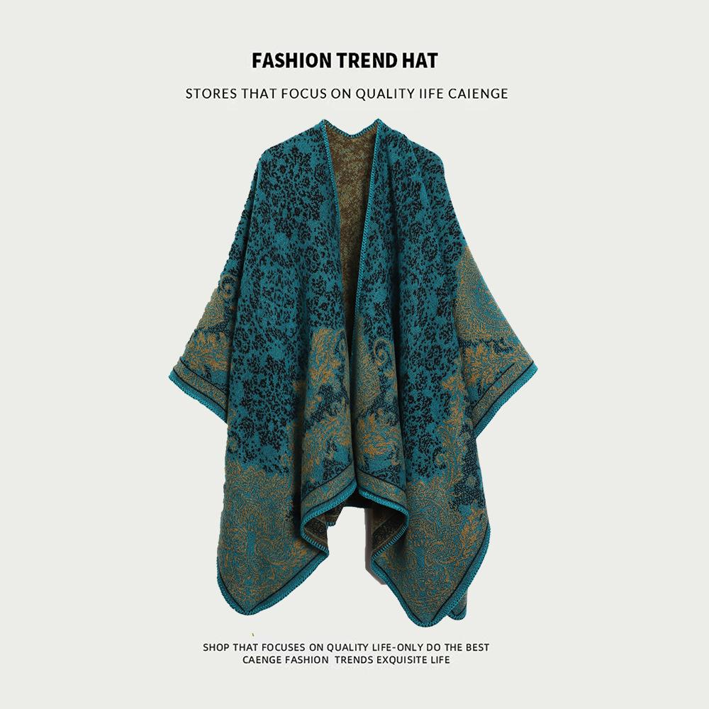 K pokožke šetrný a priedušný Teplý a všestranný Domáci, Jesenný a zimný Dámsky cestovný šál, Hrubý plášť, Klimatizačná deka