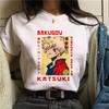 Manga Cute My Hero Academia Anime T Shirt Women Boku No Hero Academia T-shirt Bakugou Himiko Toga Tees Anime Deku Tshirt