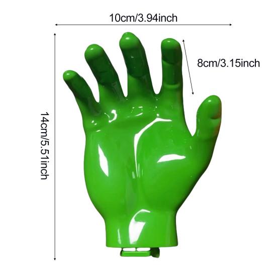 Yousheng Fun Hand Hanger Strong Load-bearing Wall-Mounted No-Drill Universal Towel Gel Holder Bathroom Soap Rack Decoration