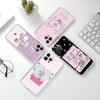 Esther Cute B-B-Bunny For iPhone 17 16 16e 15 14 13 12 11 Pro Max Mini Plus Phone Case