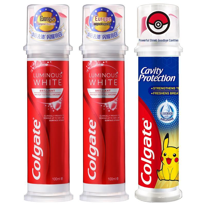 Colgate Pokemon Whitening Anti-Cavity Upright Pump Toothpaste