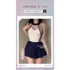 New Sex Underwear Sexy Super Short Backless Pure Desire Senior Sister Student Uniform Temptation Role-playing Set F710
