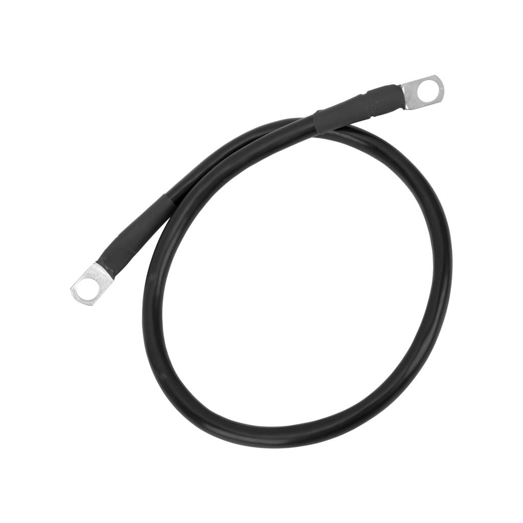 23.6in Ground Wire 4AWG 25mm² 150A High Toughness Earth Cable for Battery Inverter Holder
