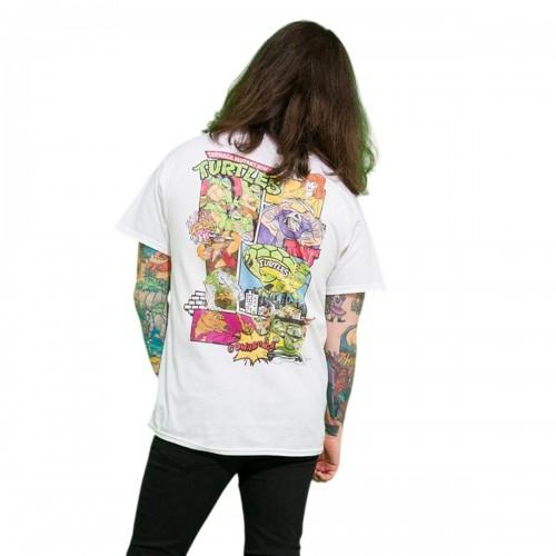 Teenage Mutant Ninja Turtles Unisex Adult Comic Back Print T-Shirt