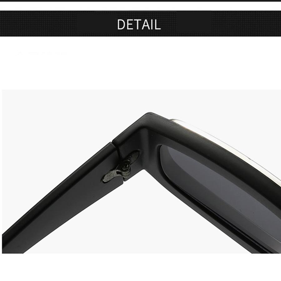 Fashionable Sunglasses Small Frame Square Shaped Glasses Non-Polarized Fashion Accessory 