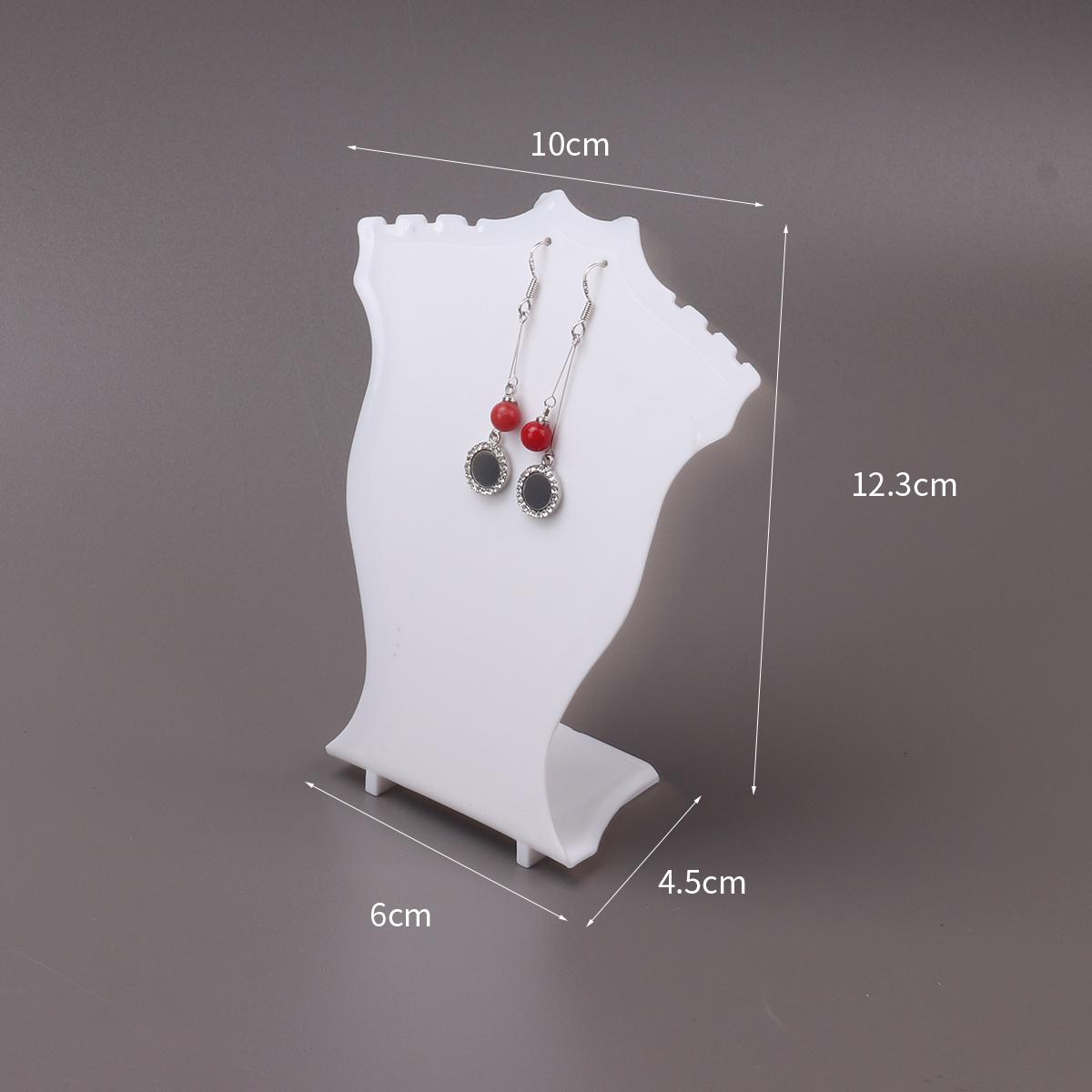 Акриловое мини-ожерелье, дисплей, манекен, кулон, модель, держатель для ювелирных изделий, ожерелье, демонстрационная стойка, стойка для сережек, витрина