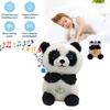 Doll Panda Breathing Luminous Plush Toy Rhythmic Lullaby Music Anxiety Relief