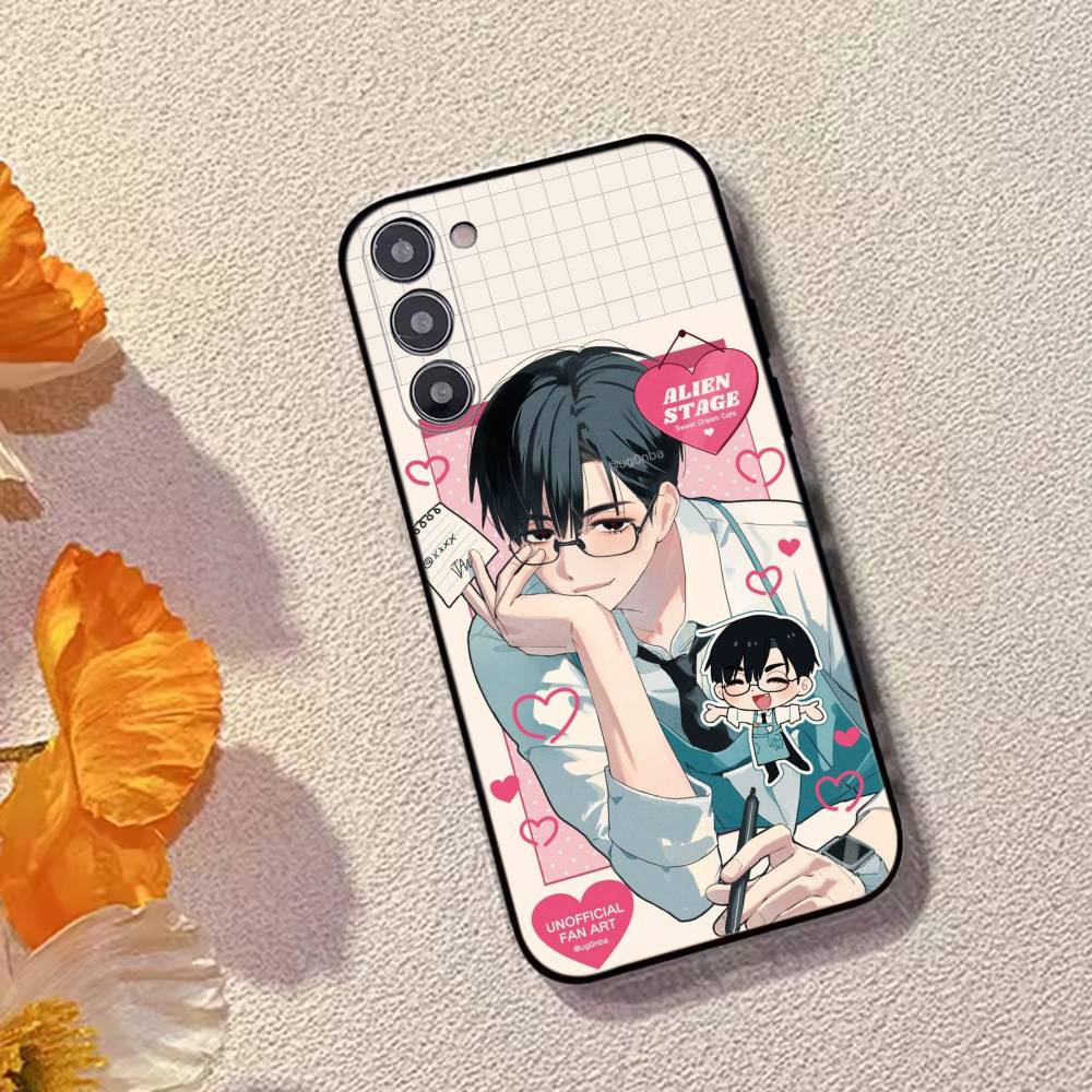 Anime A-Alien Stage Phone Case Silicone Soft For Samsung Galaxy A73,A72,A71,A70,A53,A52,A51