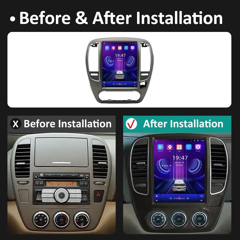 GPS Navigation Android OS for Nissan Bluebird Sylphy G11 2005 2006 2007 2008 - 2012 IPS Touch Screen DSP Stereo Wireless Carplay