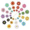 36Pcs Flower Embroidery Iron On Patches Adhesive Embroidery Appliques For Clothing Jackets Bags Backpacks Hat Decoration 55KF