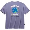 Anta Loose Fit Printed Letter Short Sleeve T-Shirt Unisex Tops 172628102-5
