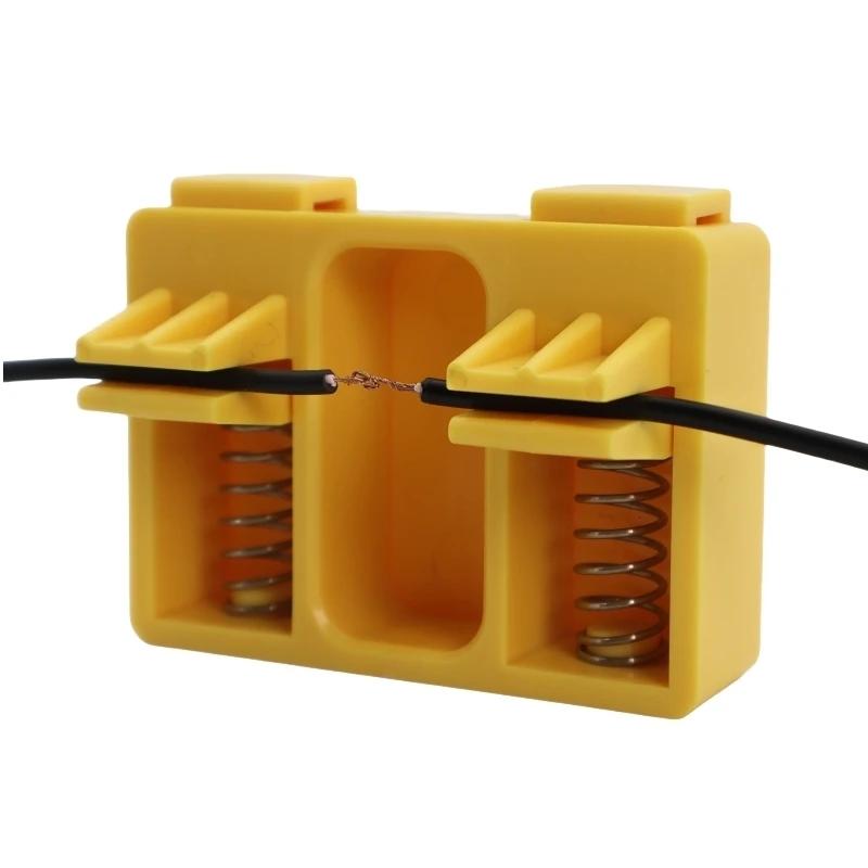 Welding clamp Welding Wire Fixture Bracket Welding Clamp Fixed Clamp For Thick And Thin Wire Clamp Cable Holder Soldering Tool