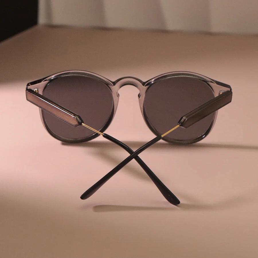 Lightweight Comfortable Durable High Quality Retro Stylish Designer Style Round Shaped Female Male Women Men Sun Glasses
