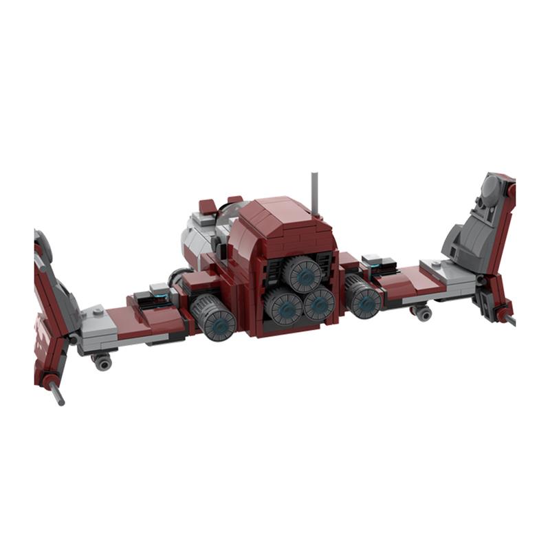 MOC Building Blocks No Man's Sky: RADIANT PILLAR BC1 Science Fiction Spacecraft DIY Assembly Construction Model Toy DIY Kid Gift