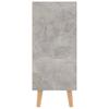 Vidaxl Szafka, Szarość Betonu, 90X30X72 Cm, Materiał Drewnopochodny